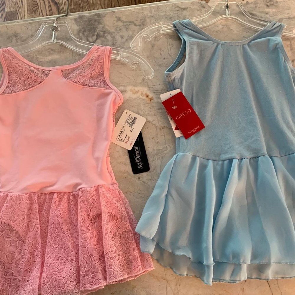 Girls Leotards - Size M/L (6x-8)